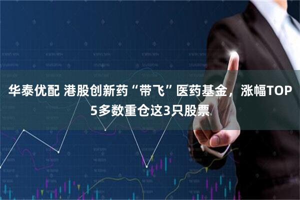 华泰优配 港股创新药“带飞”医药基金，涨幅TOP5多数重仓这3只股票